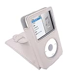 ラディウス ホワイト iPod classic/Video用本革スタンドレザーケース radJacket RA-LS311Wの画像