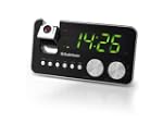 AudioSonic CL-1484 Uhrenradio silber