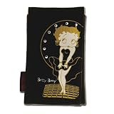 Licensed Black Betty Boop Vertical Universal Lanyard Pouch with
Betty Boop on Front Compatible with Most Cameras iPods and
Cellphones Includes Adjustable Strap and Clip