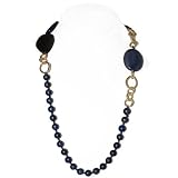 Long Bead Necklace (Lapis) [Jewelry]