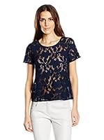 AnnaRita N Camiseta Manga Corta (Azul)