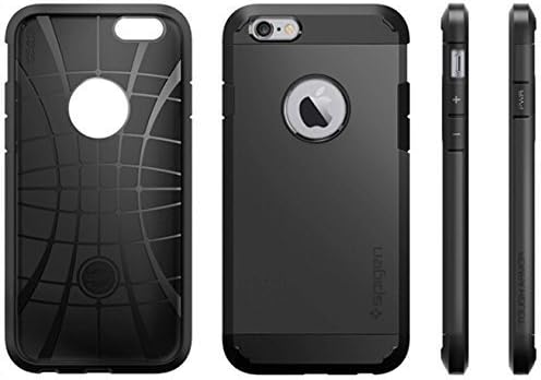 iPhone 6 4.7 Inch Spigen® Case Ultra Slim Heavy Duty Anti Slip Extreme Shockproof Protection Durable Case iPhone 6s (Black Mamba)