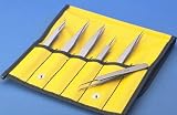 Aven Technik Electronics Precision Tweezers Set 6 Pcs