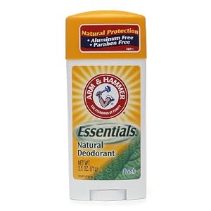Arm and Hammer Essentials Natural Fresh Scent Deodorant -2.5 Oz (Pack of 6)