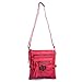 Zipper Front Pocket Crossbody Handbag