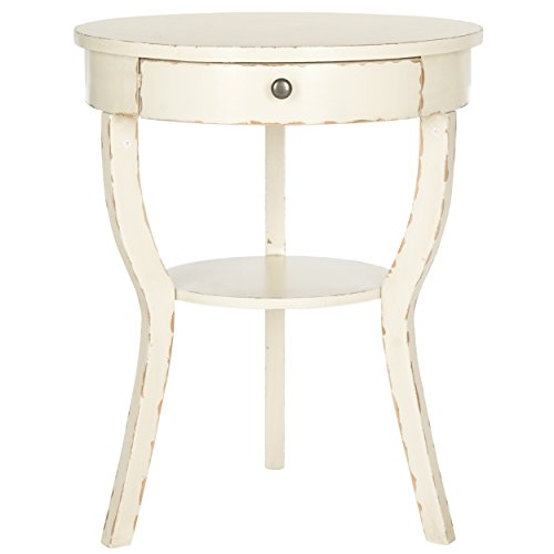 Safavieh American Home Collection Kendra Vintage Cream End Table