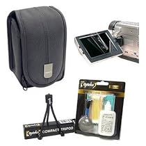 Canon PSC-85 Deluxe Soft Case & LCD Screen Protectors & Opteka Pro Cleaning Kit & Tabletop Tripod for Canon PowerShot A2000, A1000, A650 IS, A720 IS, A710 IS, A700, A640, A630, A620, A610, A540, A530, A520 and A510 Digital Camera