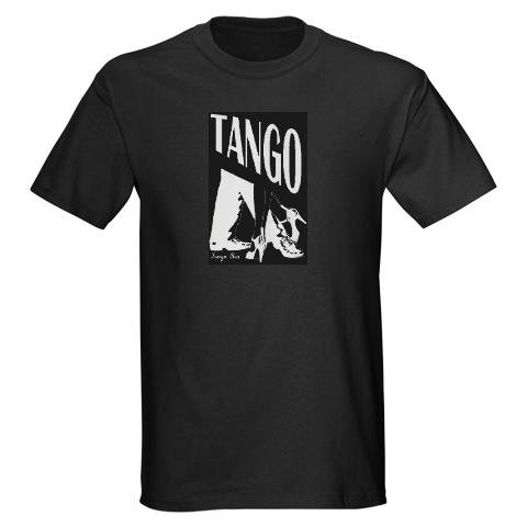 Best Price Tango couple Music Dark T-Shirt by CafePress