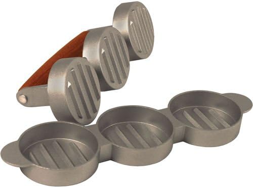 Weston Mini Burger Press with Wood Handle