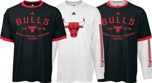 Chicago Bulls Short/Long Sleeve Combo Pack