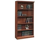 Planked Cherry Five Shelf Bookcase