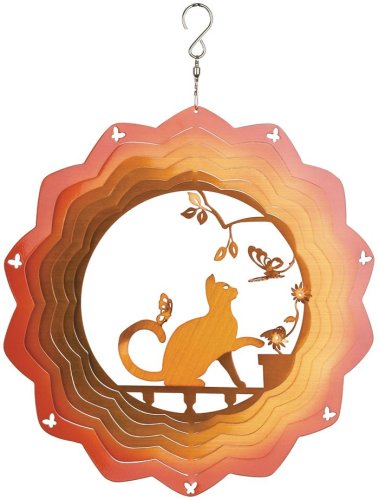 Childrens Toyshop  Toys : Butterfly Kitty 3D Wind Spinner