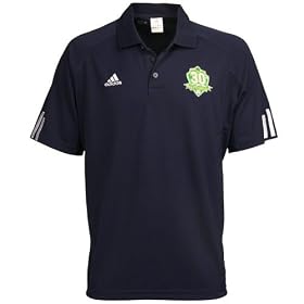 adidas Notre Dame Fighting Irish Navy Blue 30th Anniversary Applique Polo