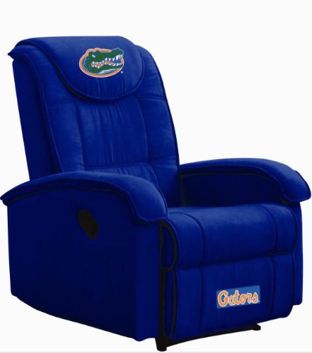 NCAA College Microfiber Recliner with 8 College Teams to Choose From