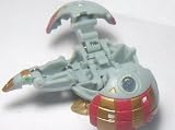 Bakugan B2 New Vestroia BakuSteel LOOSE Single Figure Haos(Grey/Gray) Wired 710G