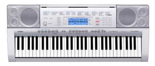 Childrens Toyshop  Musical Instruments : Casio CTK4000 61 Key Personal Keyboard