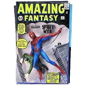 Spider-Man Comic Book Cover Die-Cast Collectible