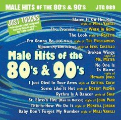 CD-Charts  Search : Sing The Hits Of Male Hits Of The 80's & 90's (Karaoke)