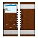 Football Design Decal Skin Sticker for Apple iPod nano 2G (2nd Generation) 2GB/ 4GB/ 8GB Player