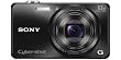 Sony DSC-WX200 Digitalkamera (18,2 Megapixel Exmor R Sensor, 10-fach opt. Zoom, 6,9 cm (2,7 Zoll) LCD-Display, 25mm Weitwinkelobjektiv, Wi-Fi Funktion) schwarz
