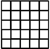 Quality Store Fixtures Deluxe Grid Squares for Making Cubbies 10 x 10 -Box of 48
