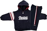 New England Patriots Toddler Full Zip Hooded Jacket and Pant Set - 2T