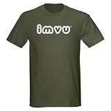 IMVU Logo Logo Dark T-Shirt by CafePress