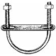 National Mfg. N222448 U Bolt Pack of 5