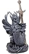 Medieval dragon for desk gothic letter opener sword