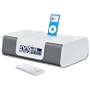 iHome iH9R Dual Alarm Clock Radio for Ipod White