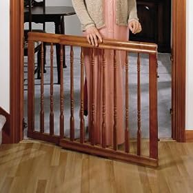 Home Decor Stair Baby GateColors: Dark Oak