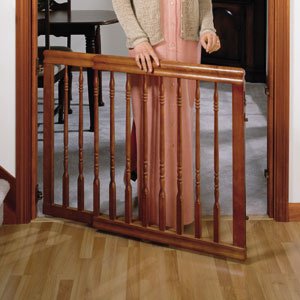 Home Decor Stair Baby GateColors: Dark Oak