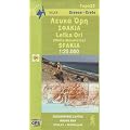 Lefka Ori (White Mountains) - Sfakia  1 : 25 000: Topografische Bergwanderkarte 11.11. Kreta - Griechenland