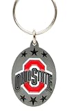 College Team Logo Key Ring - Ohio State Buckeyes