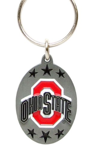College Team Logo Key Ring - Ohio State Buckeyes
