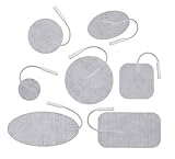 20 Electrodes 2 X 2 Square Re-Usable Electrodes - Multistick Gel - Non-Irritating to Skin