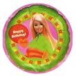 Barbie Birthday Balloon 18-Inch Mylar Balloon