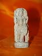 Goddess Lakshmi Murti- Hand Carved Idol Stone Statue From India 6 Inch