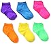 Jefferies Socks Girls 2-6X Solid Low Cut Sock