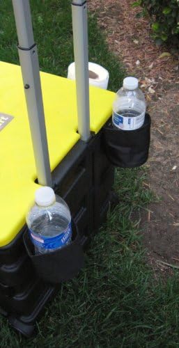 HEAVY DUTY Quick Cart W/ TWO Bottle Holders & TWO Storage Side Bags-HIGH QUALITY PRODUCT-A BONUS $19.99 VALUE SOLAR RECHARGEABLE LED FLASHLIGHT INCLUDED WITH YOUR PURCHASE..