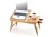 Adjustable Laptop Computer Table with Drawer, Multi-functional Laptop and Reading Stand, Wooden Adjustable Laptop Computer Table with Drawer, Multi-functional Laptop and Reading Stand, Wooden