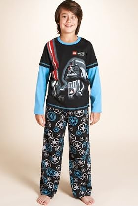 Older Boys' Pure Cotton Lego&reg; Star Wars&trade; Vader Pyjamas