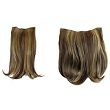 Ken Paves Coiffure 2 Deux clip Piece en extensions de cheveux d'or Noyer 16 