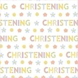 Christening Gift Wrapping Paper with Gift Tags - Pack of 2