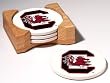 University of South Carolina Gamecocks Absorbent Coasters - Set of 4