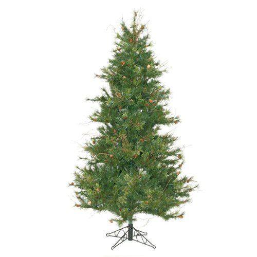 Mixed Country Pine 7.5' Slim Artificial Christmas Tree