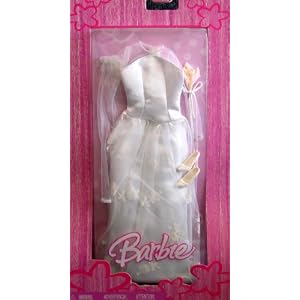 Barbie Fashions WEDDING GOWN Set (2005) by