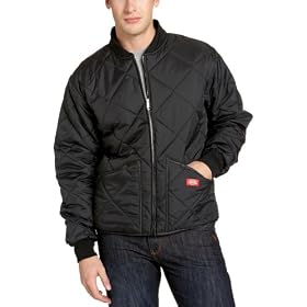 Buy Dickies Mens Water Resistant Diamond Quilted Nylon Jacket by Dickies