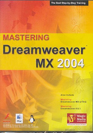 Software: BDG PUBLISHING Mastering Dreamweaver MX 2004