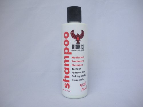 Kitikiti Shampoo Medicated Treatment Shampoo with Aloe 8 Oz